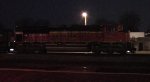 BNSF coal train DPU